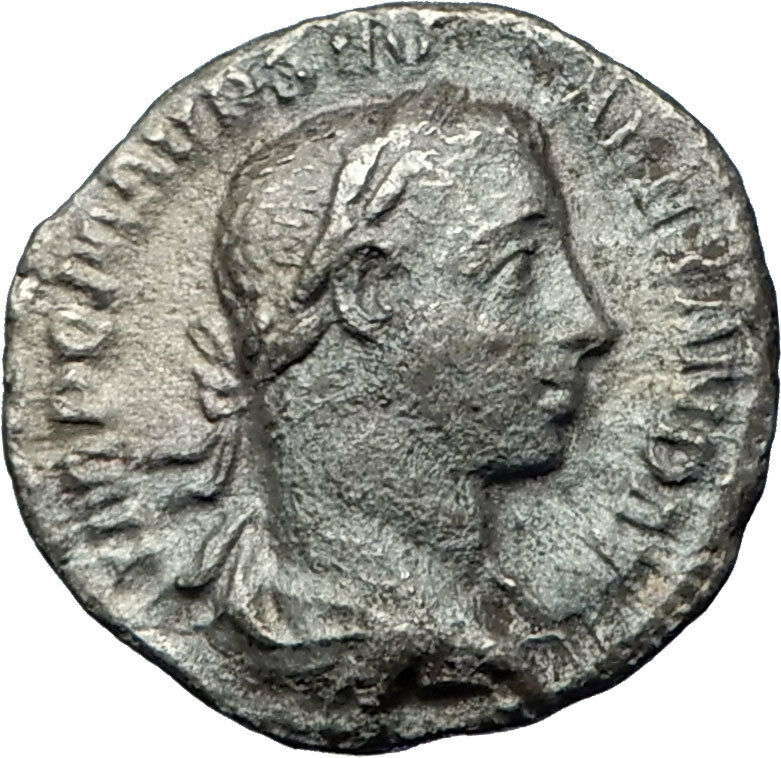 SEVERUS ALEXANDER 226AD Silver Genuine Ancient Roman Coin ANNONA Wealth i69740