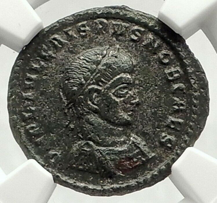 CRISPUS son of Constantine I the Great Authentic Ancient Roman Coin NGC i76304