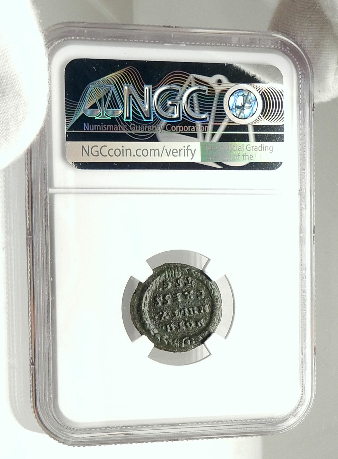 CRISPUS son of Constantine I the Great Authentic Ancient Roman Coin NGC i76304