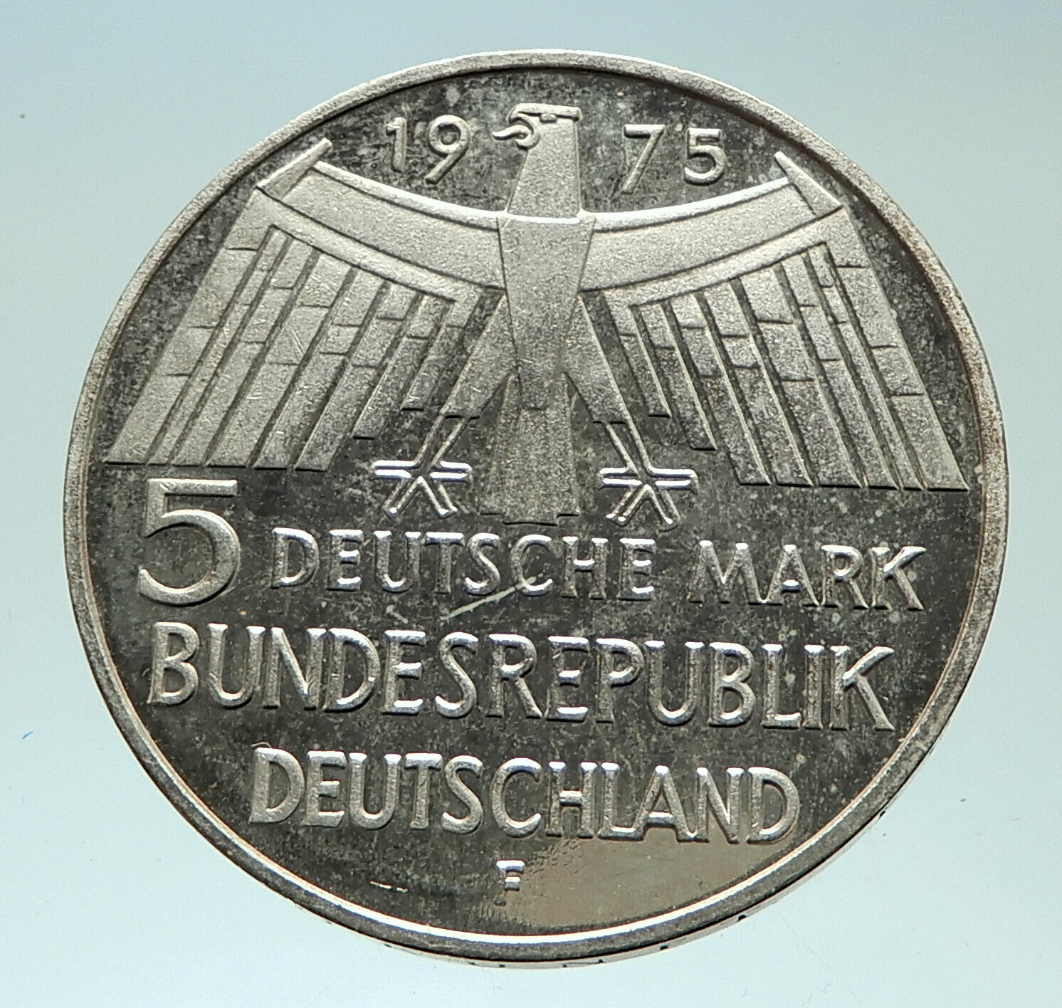 1975 Germany European Historic Monuments Proof Silver 5 Mark German Coin i76881