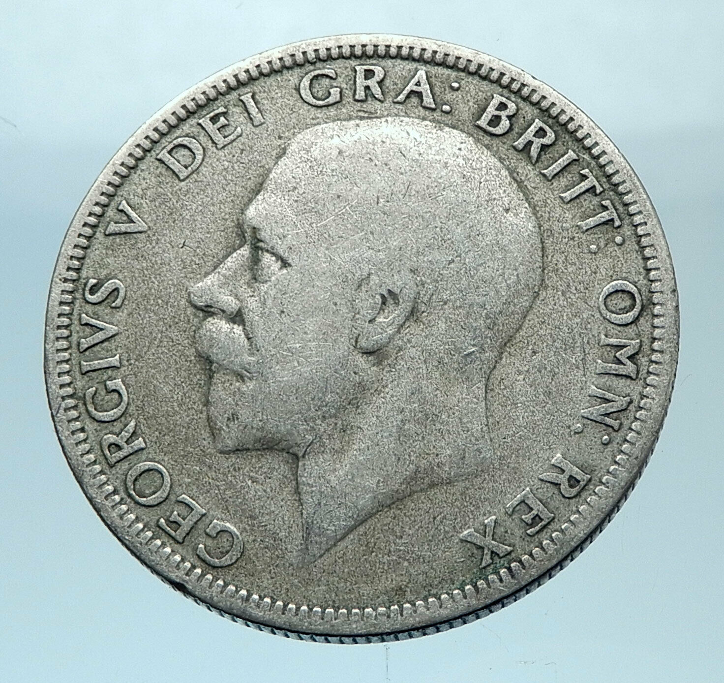 1928 United Kingdom Great Britain GEORGE V Silver Florin 2 Shillings Coin i77862