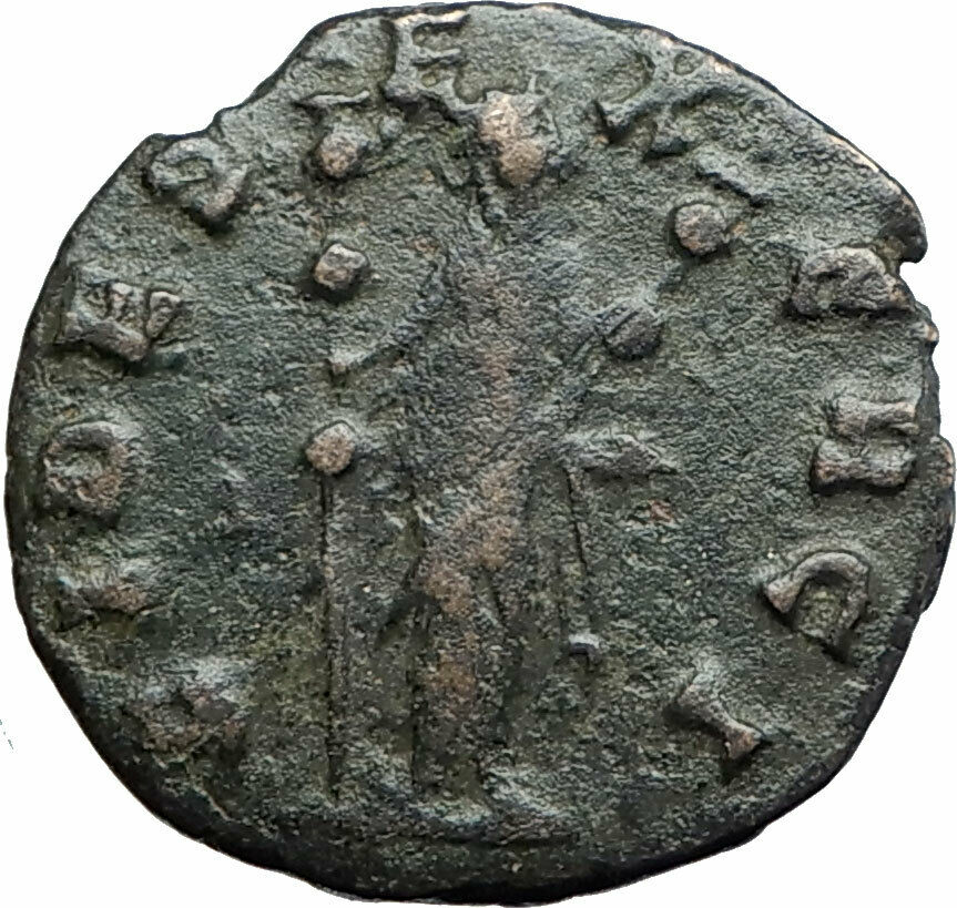 CLAUDIUS II Gothicus 268AD Rome Ancient Roman Coin Fides Trust Standards i80226