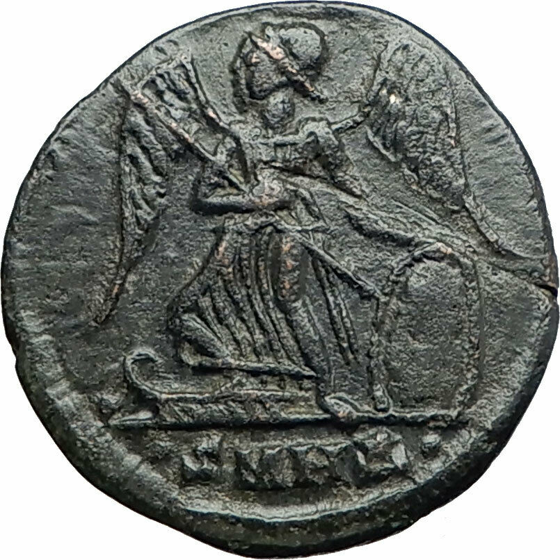 CONSTANTINE I the GREAT Founds Constantinople 334AD Ancient Roman Coin i80563