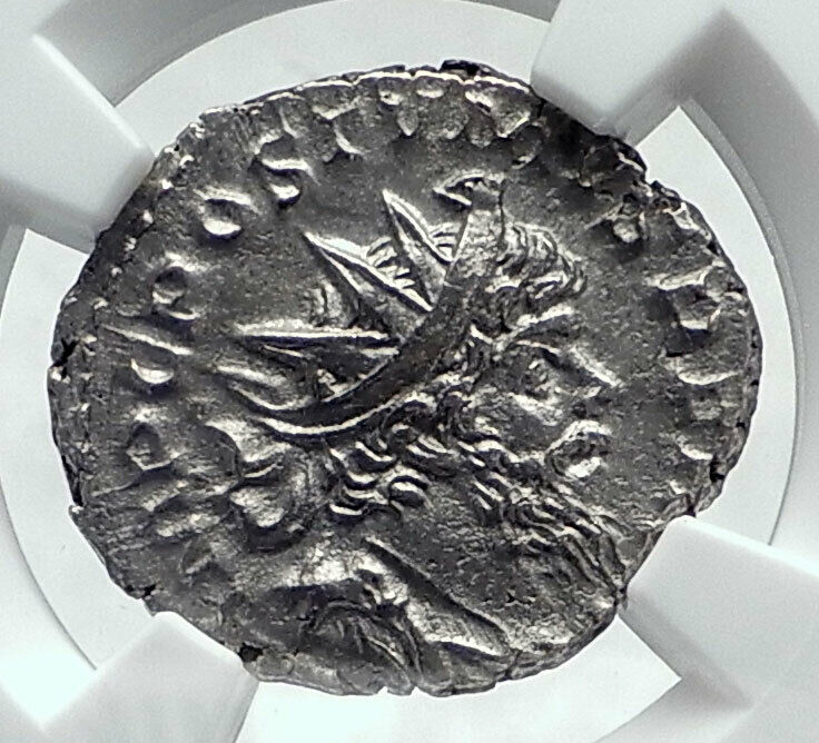 POSTUMUS Authentic Ancient 268AD Genuine GALLIC Roman Coin MONETA NGC i81662