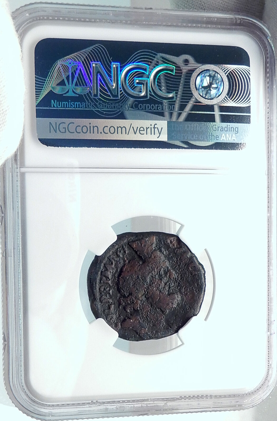 MARCUS AURELIUS Authentic Ancient Caesrea Maritima JUDAEA Roman Coin NGC i81906