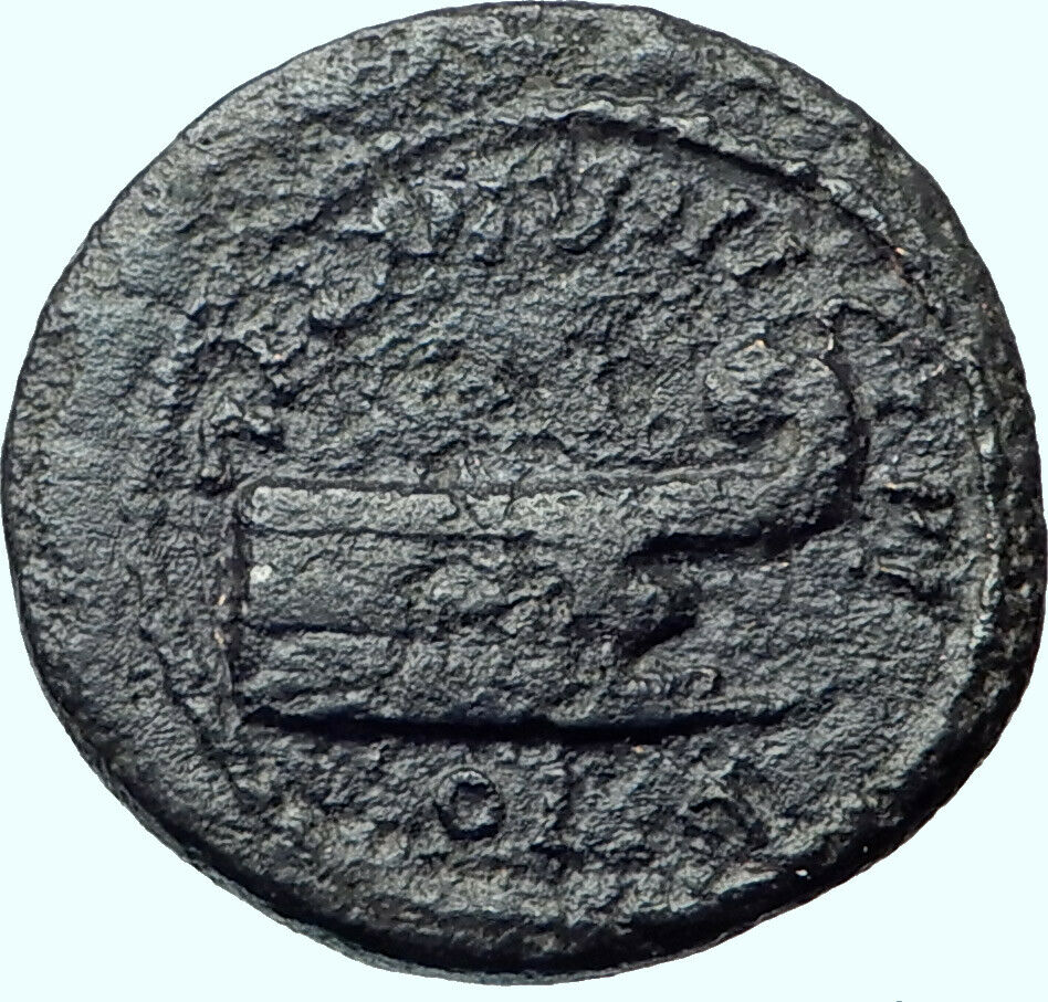 COMMODUS 177AD Coela in Thrace Galley Ship RARE Ancient Roman Coin i41358