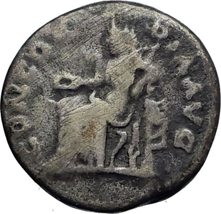 Sabina wife of Bisexual Emperor Hadrian Silver Ancient Coin Concordia i44090