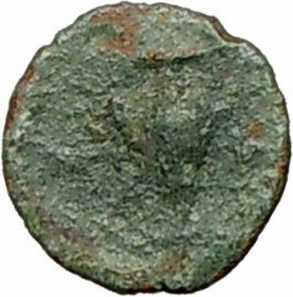 MYRINA Asia Minor Authentic 200BC Ancient Greek Coin Athena Amphora i28117