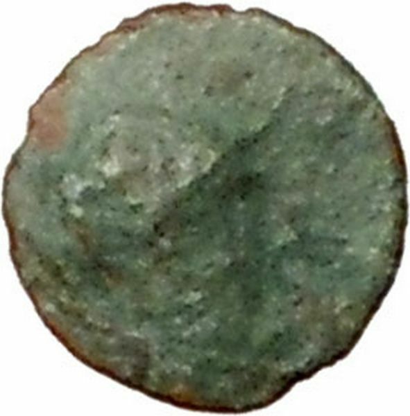 MYRINA Asia Minor Authentic 200BC Ancient Greek Coin Athena Amphora i28117