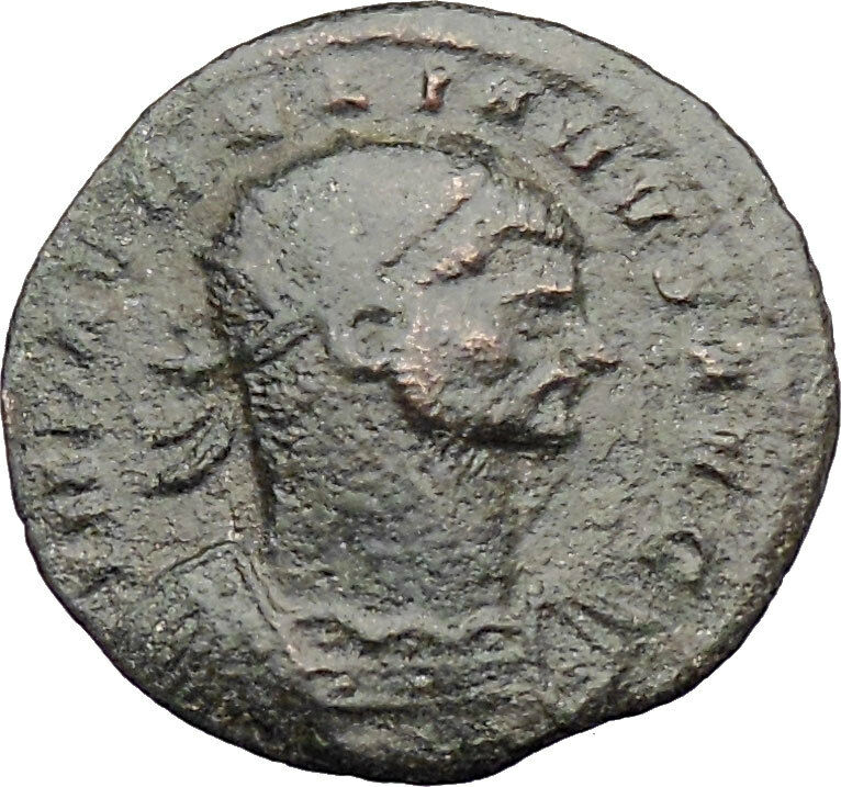 AURELIAN 270AD Ancient Roman Coin Nude Sol Sun Possibly Unpublished i29981