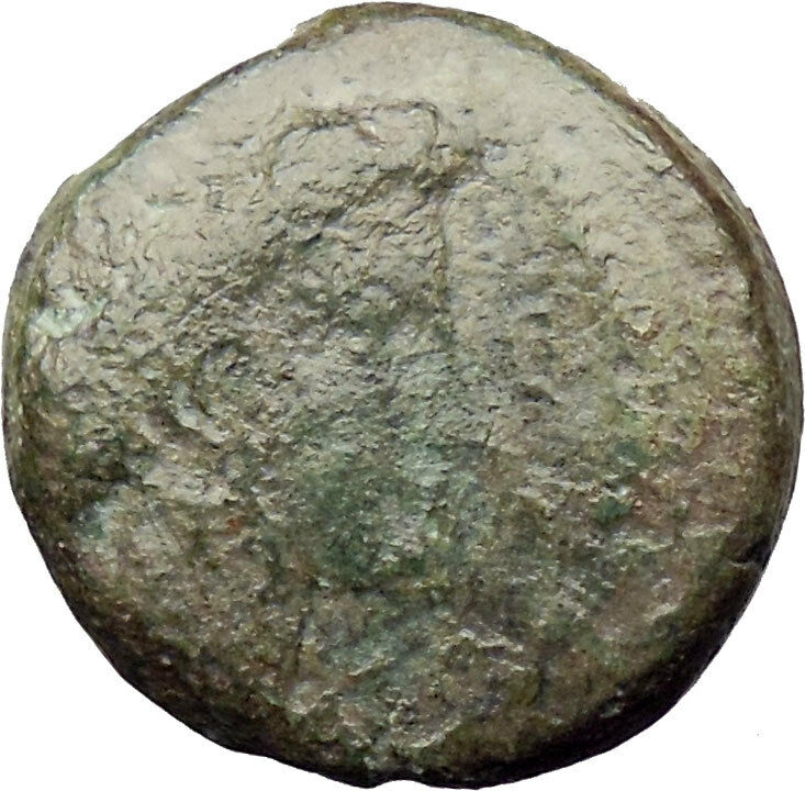 LARISSA THESSALY 360BC Authentic Ancient Greek Coin Nymph HORSE i30551