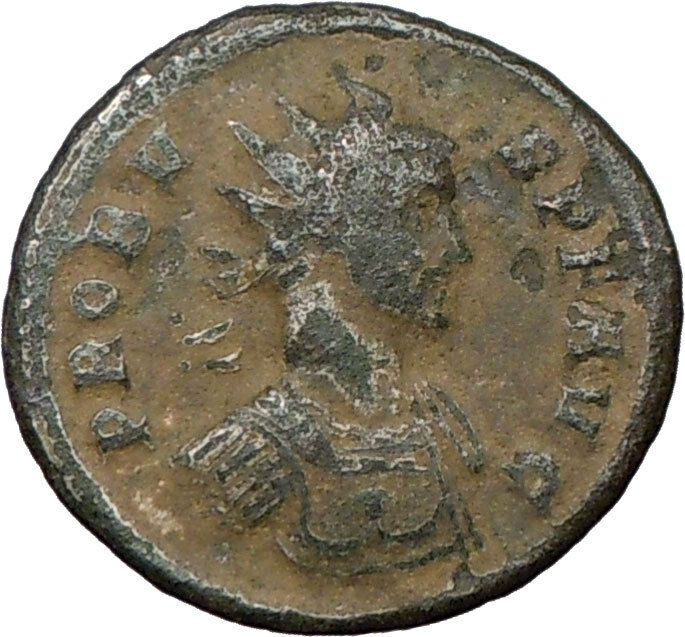 PROBUS 281AD Genuine Authentic Ancient Roman Coin Victory Nike i18871