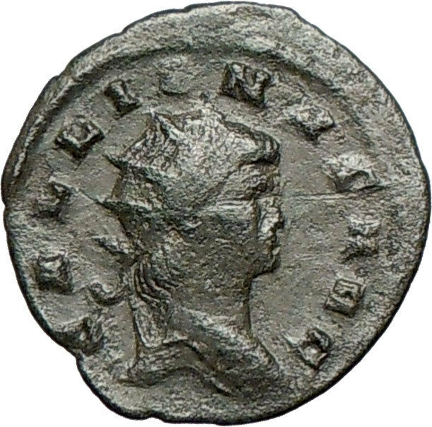 GALLIENUS son of Valerian I RARE Ancient Roman Coin SALUS HEALTH Cult i24726