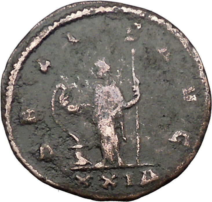 Tacitus 275AD Very rare Ancient Roman Coin Hygiea Salus Health Cult i36491