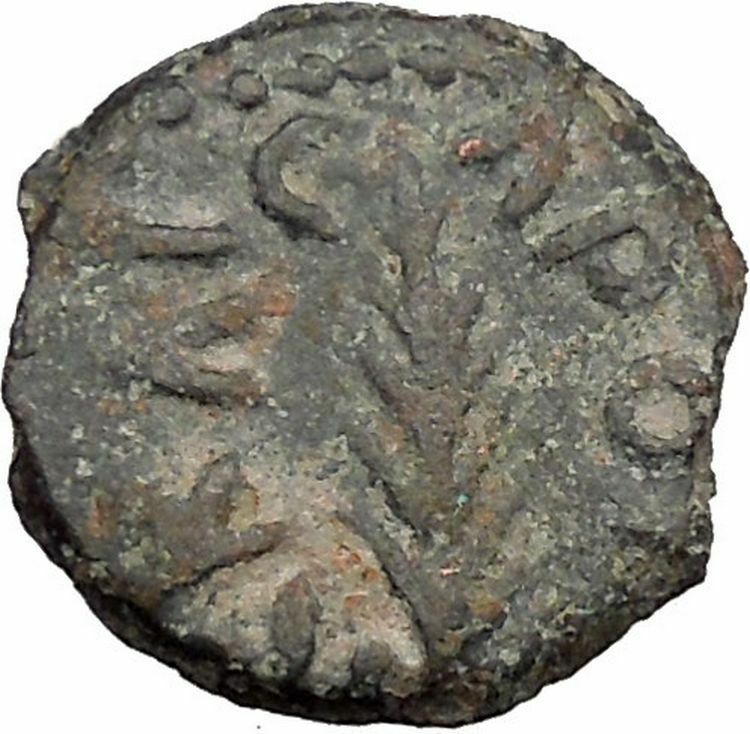 Porcius Festus Jerusalem Nero Ancient Greek / Roman Coin Palm branch i36716