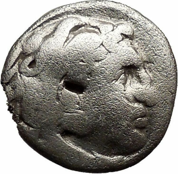 ALEXANDER III the Great 323BC Ancient Silver Greek Coin ZEUS Cult i21833