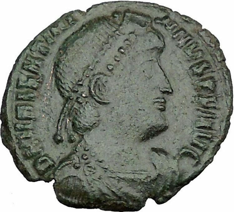 VALENTINIAN I 364AD Ancient Roman Coin Nike Victory Cult Angel i37530