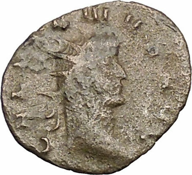 Gallienus Ancient Roman Coin Happiness Cult Anchor = Fresh start, hope i39166