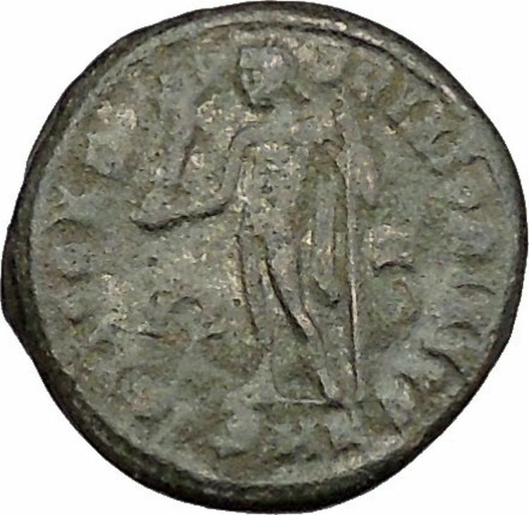 Constantine I The Great 313AD Ancient Roman Coin Zeus Jupiter Cult i39192