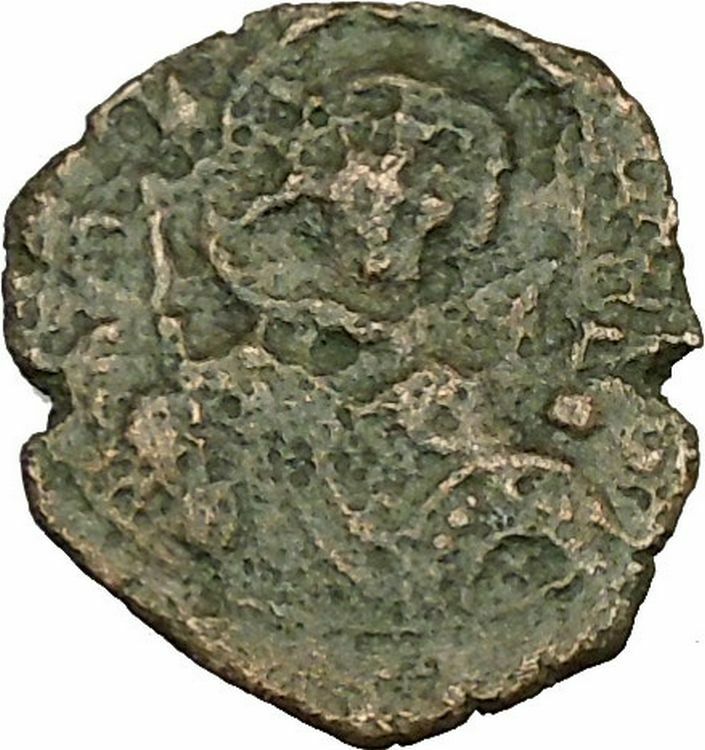 Manuel I , Comnenus 1143AD Ancient Byzantine Coin Labarum Saint George i40108