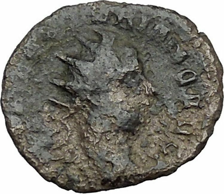 Valerian II Ancient Roman Coin Possibly Unpublished Fides Trust Cult i40454