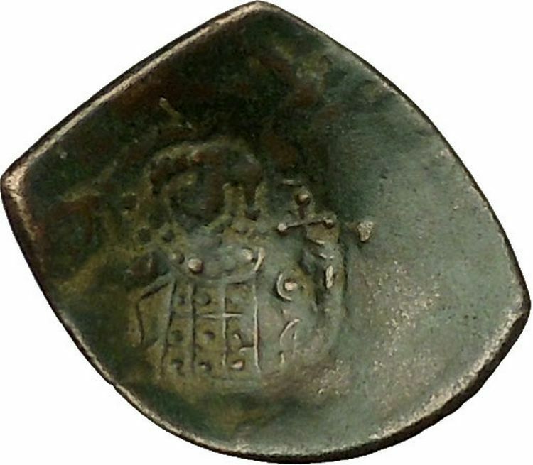 Latin Rulers of Constantinople Jesus Christ Emperor Byzantine Coin i40326