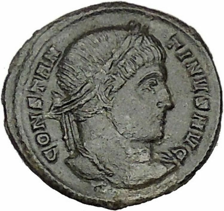 CONSTANTINE I the GREAT Ancient Roman Coin Wreat of success i40592