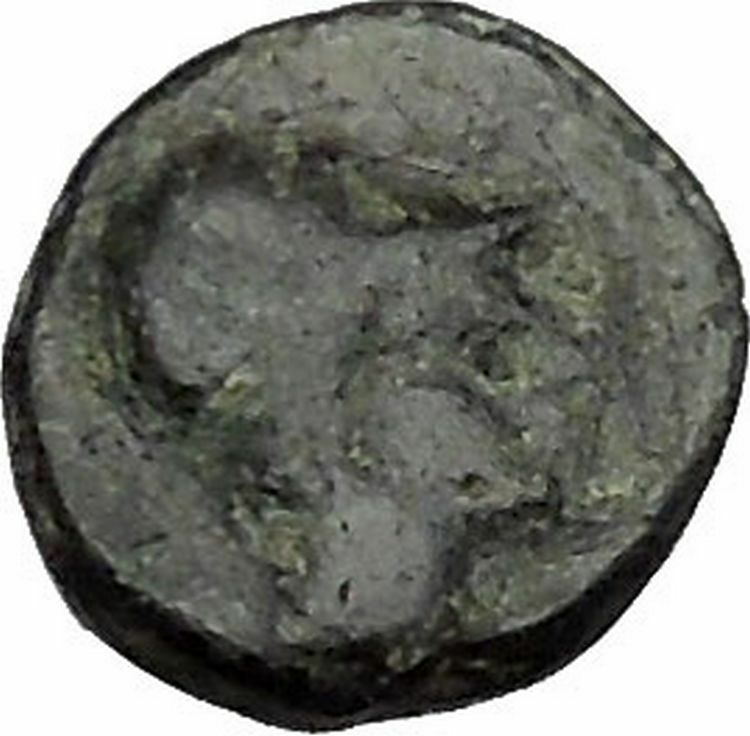 DEMETRIOS I Poliorketes 294BC Aplustre Ancient Greek Coin Galley Ship i41640