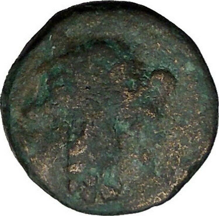 MOPSOS in CILICIA 2-1stCenBC Zeus Lit Altar Authentic Ancient Greek Coin i41643