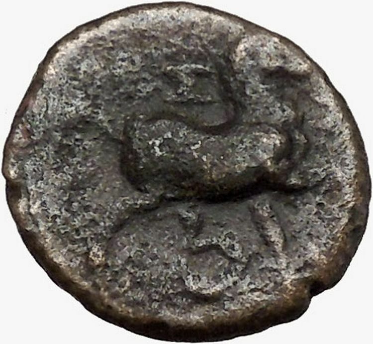 THESSALIAN LEAGUE Larissa 2nd – mid 1st cent Ancient Greek Coin ATHENA i43400