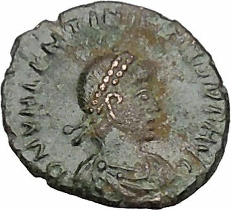 Valentinian II 388AD Ancient Roman Coin Victory i42709