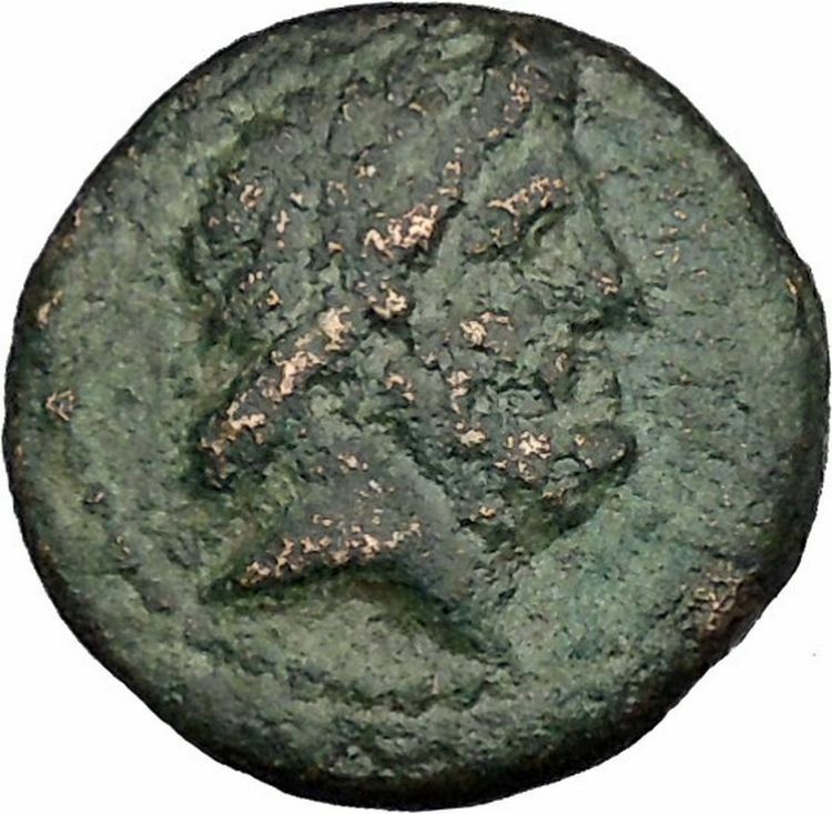 MARATHOS in PHOENICIA 130BC Zeus Cornucopia Authentic Ancient Greek Coin i45107