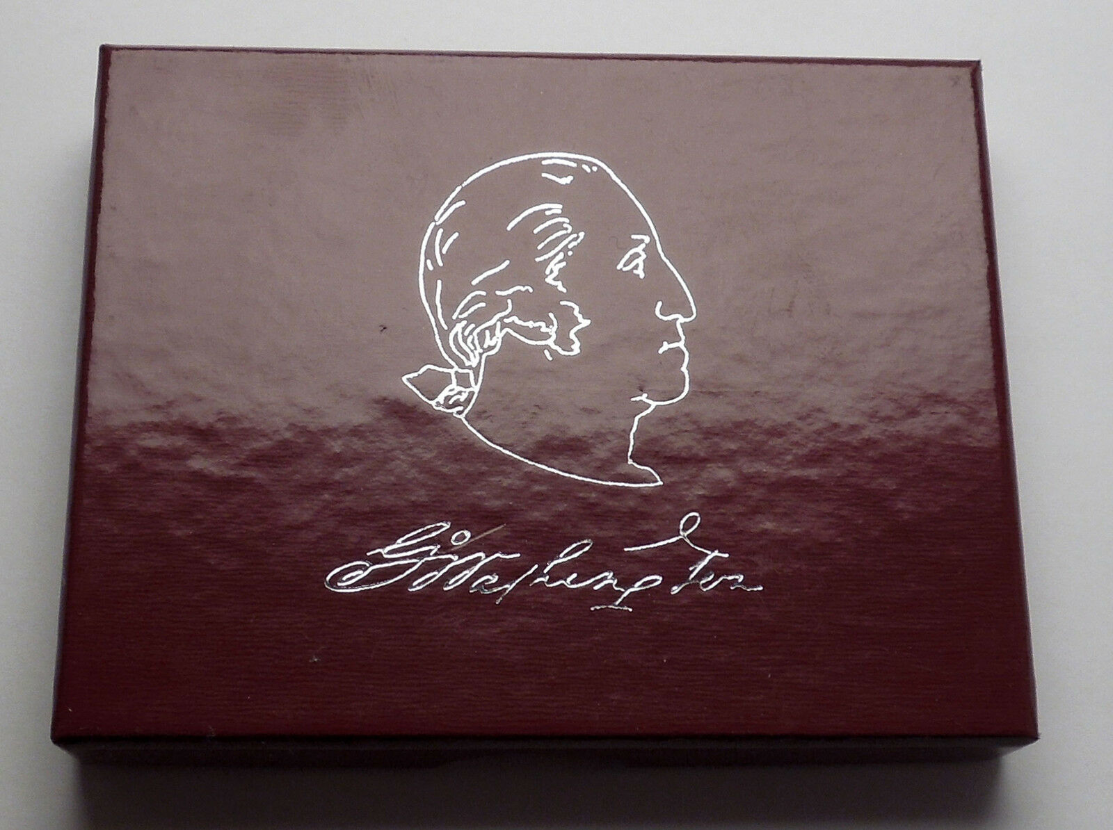 1982 George Washington Commemorative Proof Silver Half Dollar USA Coin Gift Box