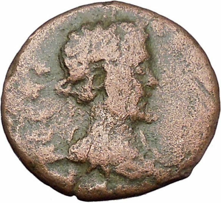 SEPTIMIUS SEVERUS 193AD Marcianopolis Tyche Luck City Goddess Roman Coin i45385