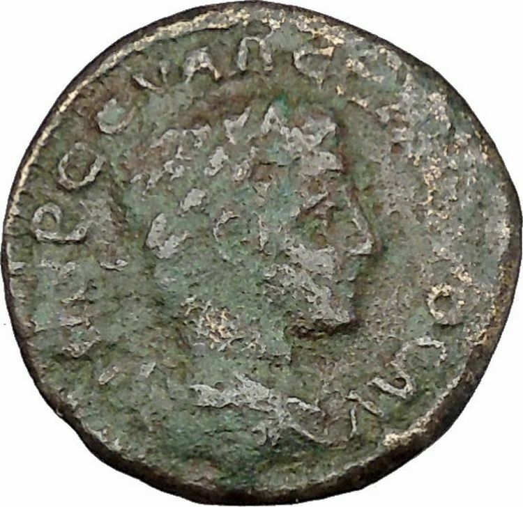 SEVERUS ALEXANDER 222AD Nicaea LEGIONARY STANDARDS Ancient Roman Coin i45753