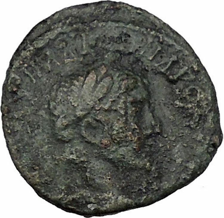 SEVERUS ALEXANDER 222AD Nicaea LEGIONARY STANDARDS Ancient Roman Coin i45754