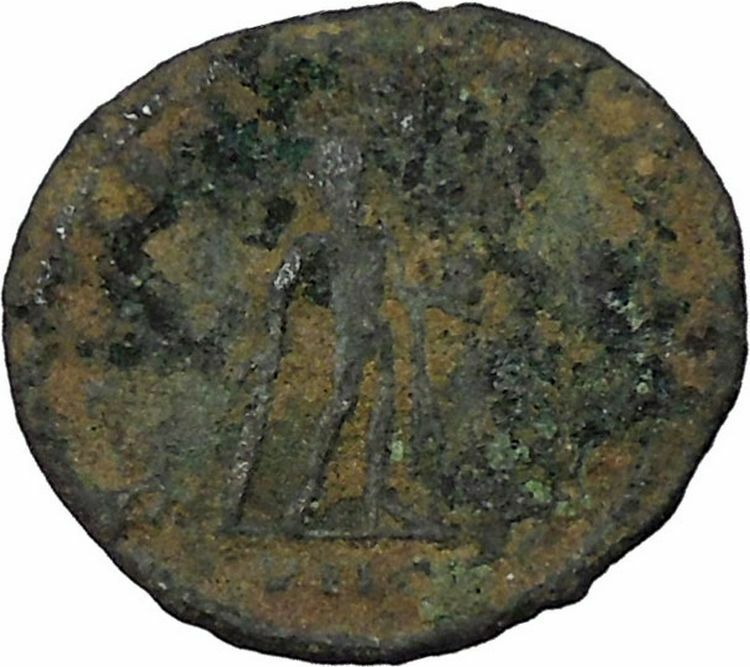 GALLIENUS 266AD Hercules 11th Labor Hesprides Apple Roman Coin RARE i45957