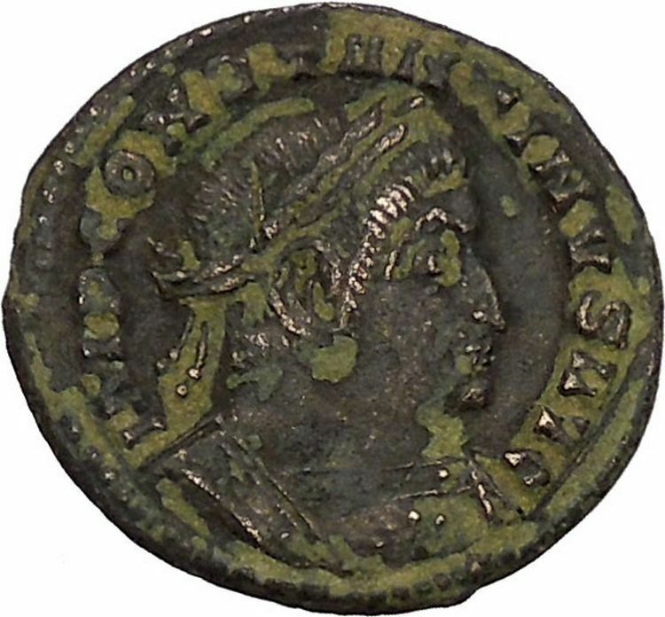 Constantine I the Great Authentic Ancient Roman Coin Sol Sun God Cult i45996