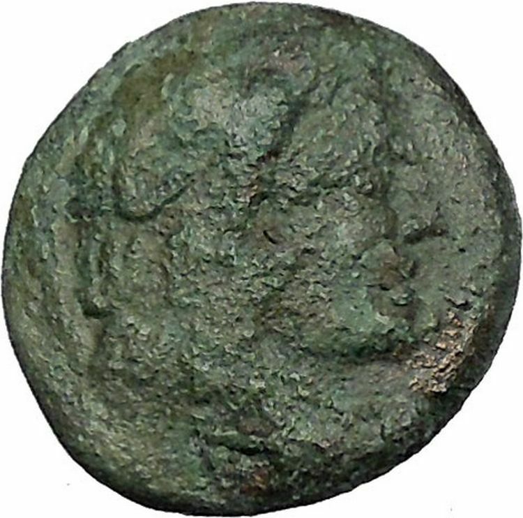 Lysimacheia in Thrace 309BC RARE Ancient Greek Coin Young Hercules NIke i46500