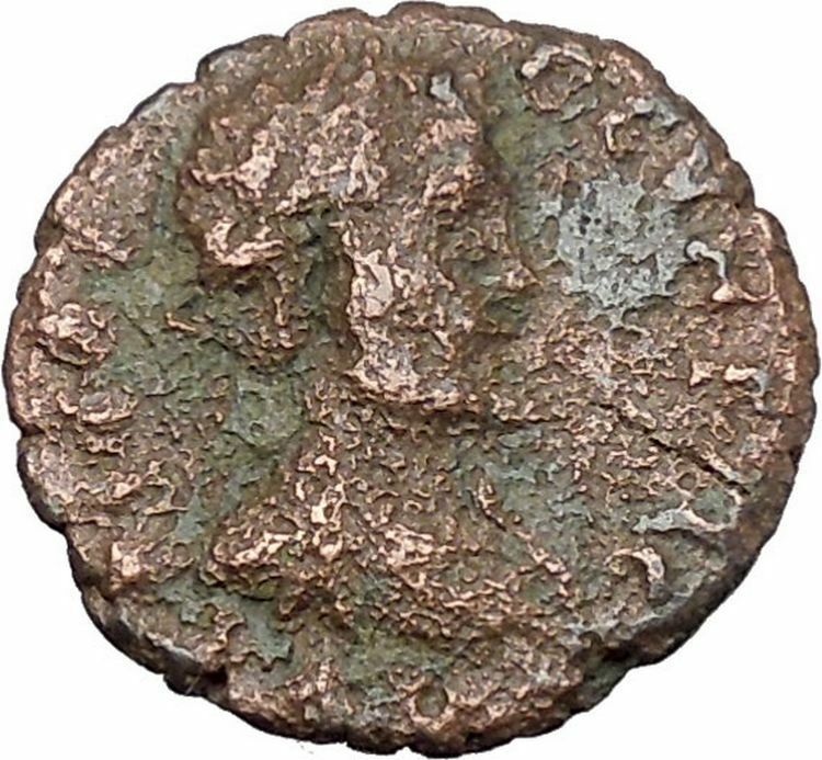 SEPTIMIUS SEVERUS 193AD Marcianopolis CYBELE Authentic Ancient Roman Coin i45428