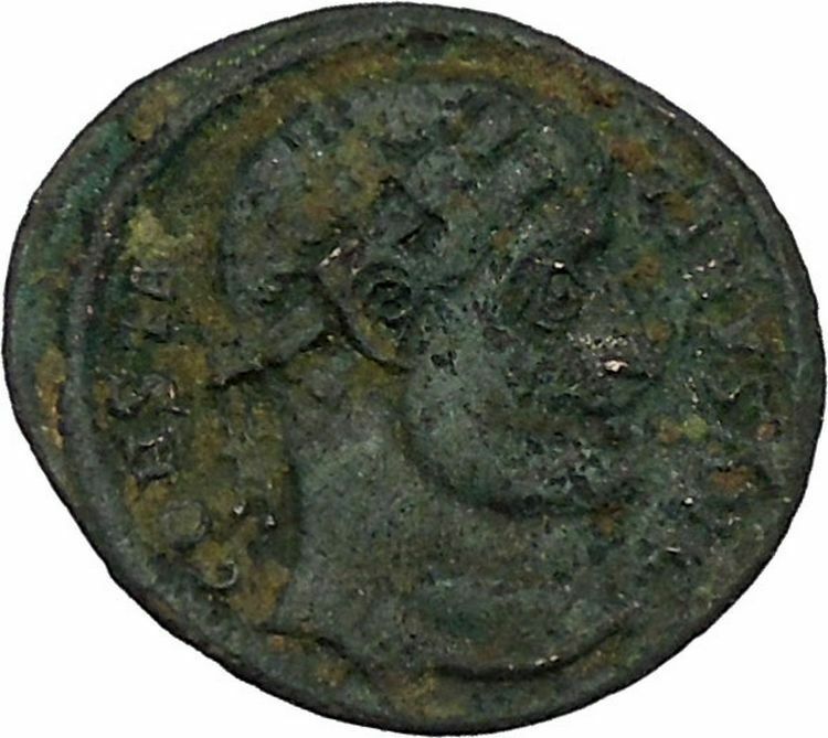 Constantine The Great Antioch mint Ancient Roman Coin Military camp gate i45868