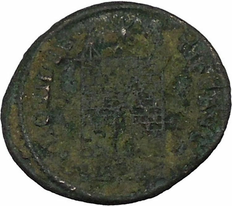 Constantine The Great Antioch mint Ancient Roman Coin Military camp gate i45868