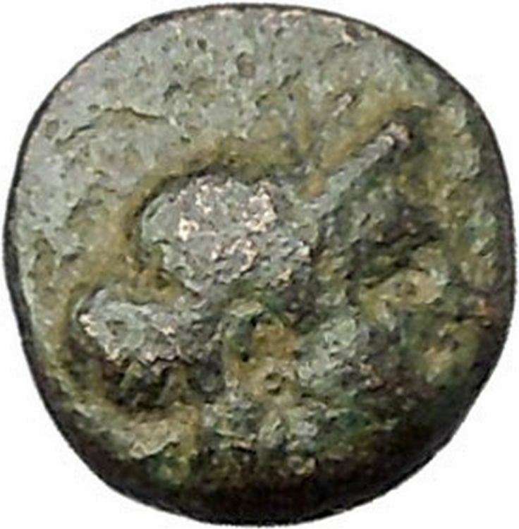 ABYDOS in TROAS 320BC Apollo Eagle Authentic Original Ancient Greek Coin i45499