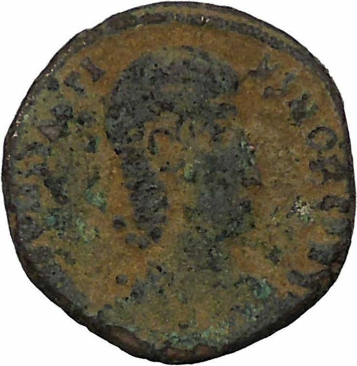 Constantius Gallus 351AD Authentic Ancient Roman Coin Battle Horse man i45853