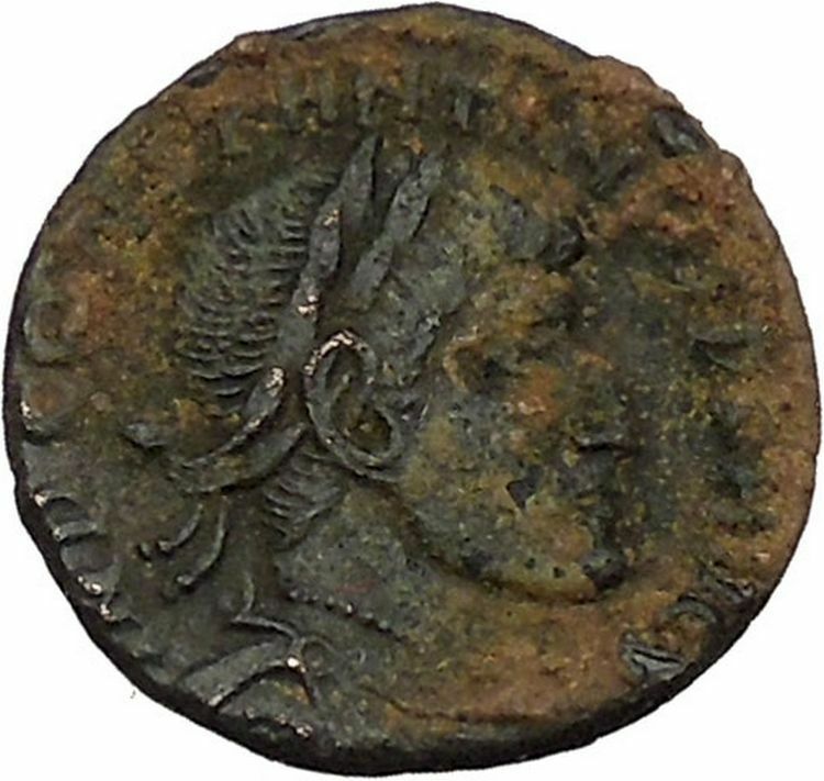 CONSTANTINE I the GREAT 313AD Ancient Roman Coin Sol Sun God Cult i45828