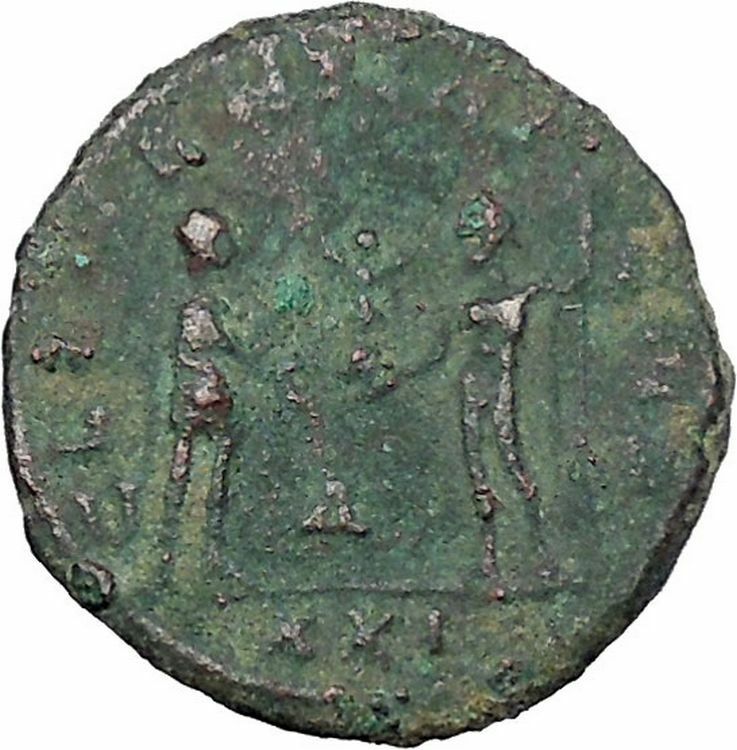 Probus receiving Victory from Jupiter Authentic Ancient Roman Coin i47004