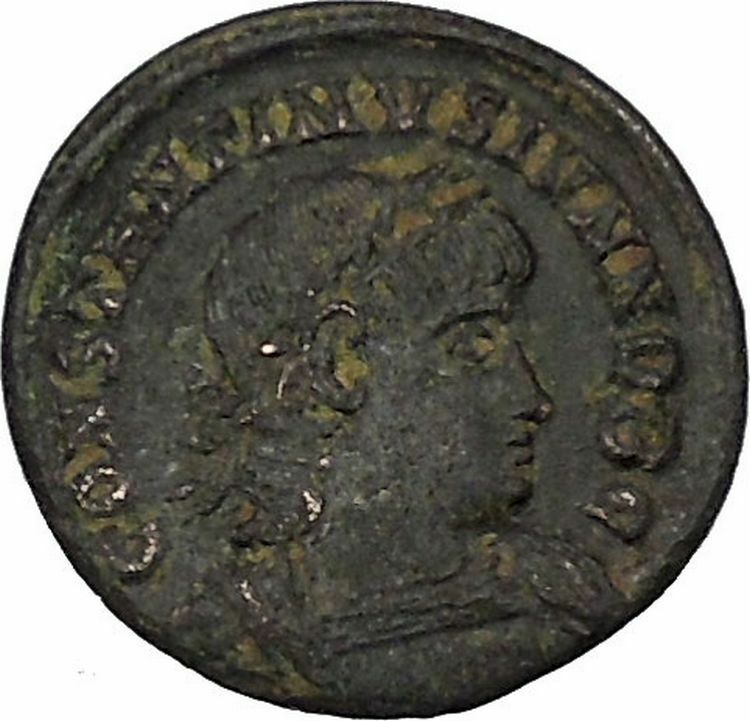 CONSTANTINE II Constantine the Great son Roman Coin Glory of the Army i45887