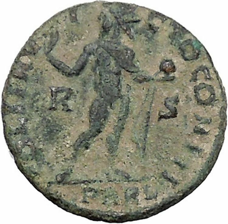 Constantine I The Great Ancient Roman Coin Sol Sun standing right RARE i47041