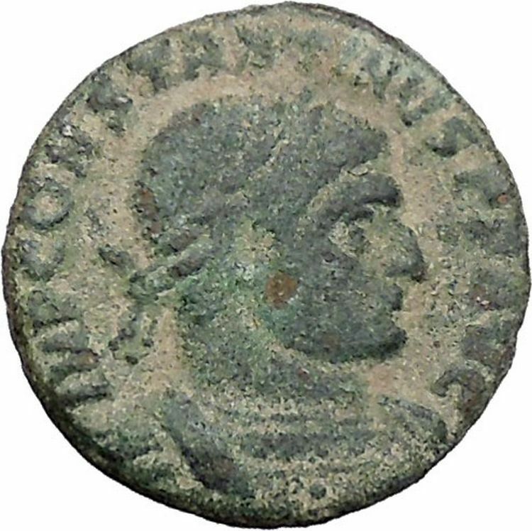 Constantine I The Great Ancient Roman Coin Sol Sun standing right RARE i47041