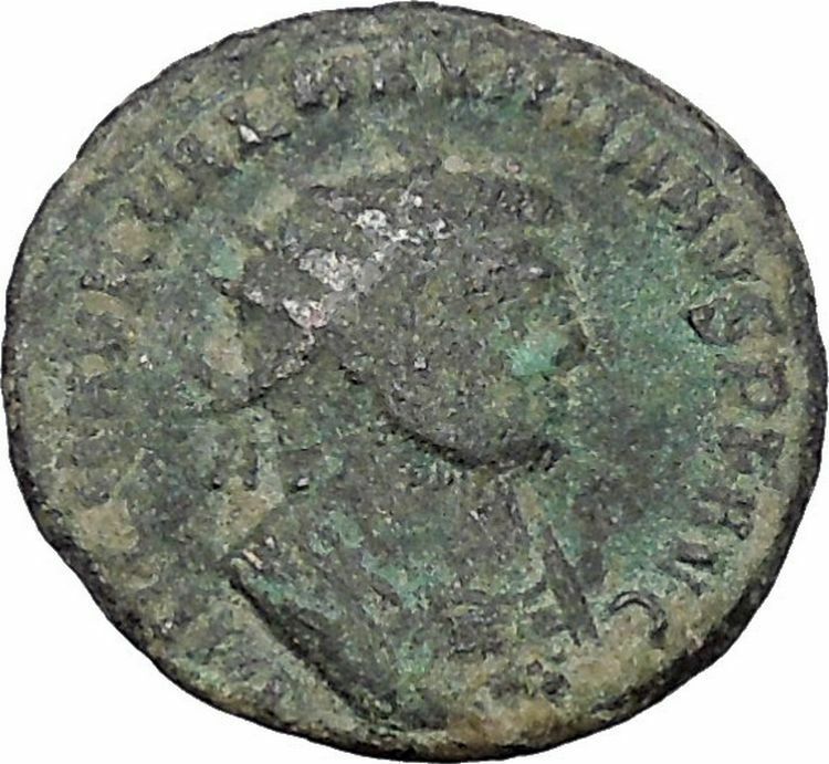 Maximian Antioch Ancient Roman Coin Hercules gives Victory to Jupiter i47035